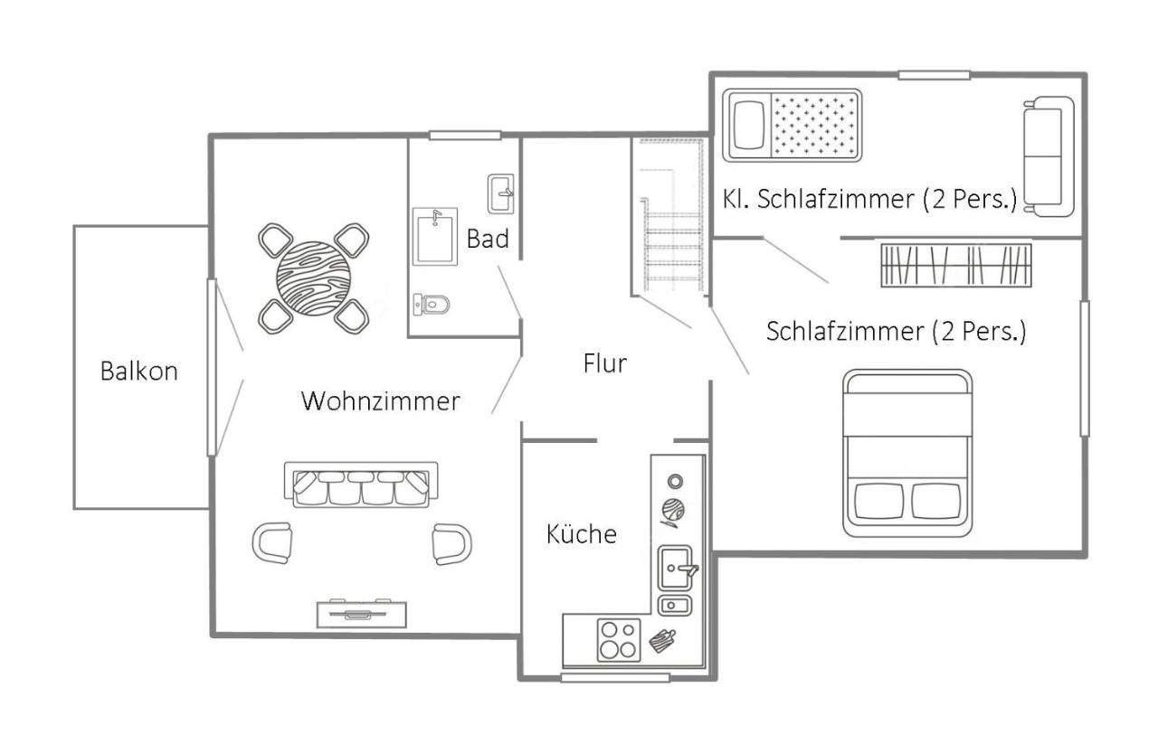 Ferienwohnung Bad Kissingen Exterior foto